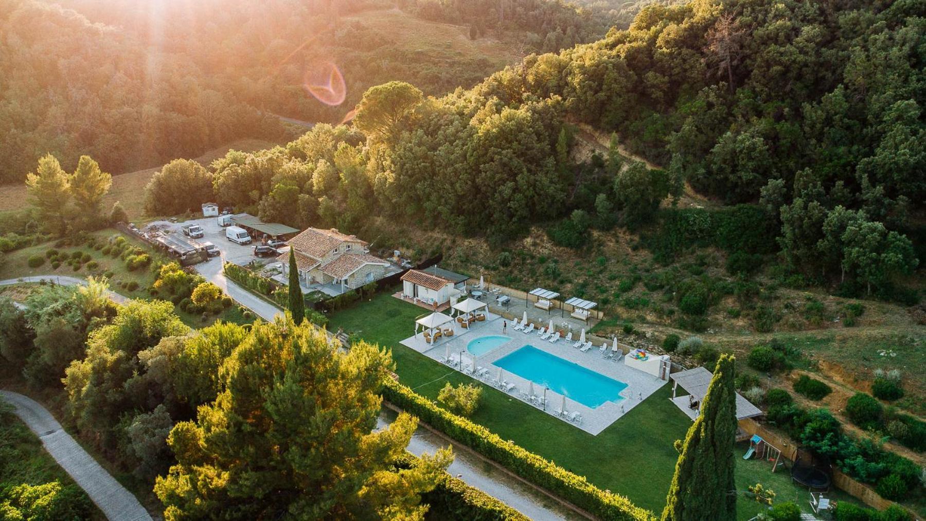 Il Casolare Val Di Mare Apartamento Riparbella Exterior foto